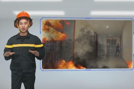 VIDEO: Những kỹ năng thoát hiểm cần thiết khi cháy nhà cao tầng