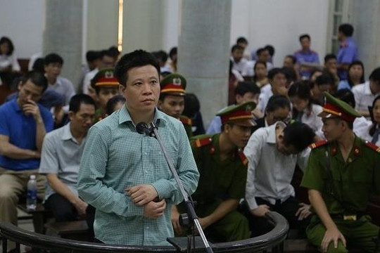 Hà Văn Thắm cùng một số đồng phạm chuẩn bị hầu tòa phúc thẩm