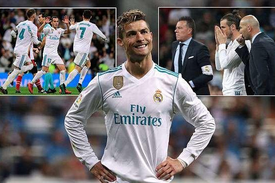 Ronaldo 'ăn hôi' giúp Real giữ cơ hội vô địch