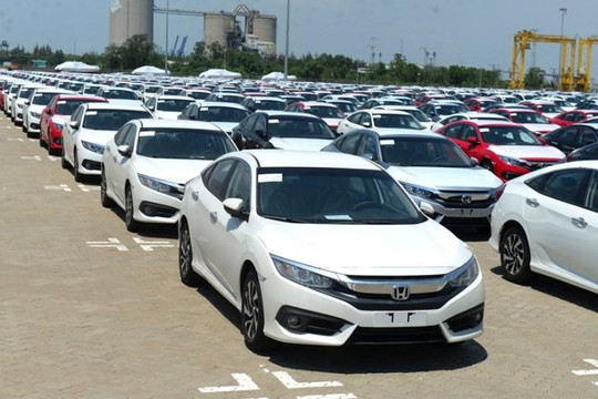 Hụt thu ngân sách nghiêm trọng vì lượng ô tô nhập khẩu giảm