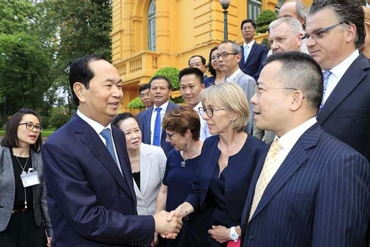 Chủ tịch nước gặp mặt các nhà khoa học chương trình 'Gặp gỡ Việt Nam'