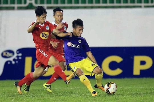 Bị HAGL cầm chân trên sân nhà, Hà Nội FC vẫn có mặt ở bán kết cúp quốc gia 
