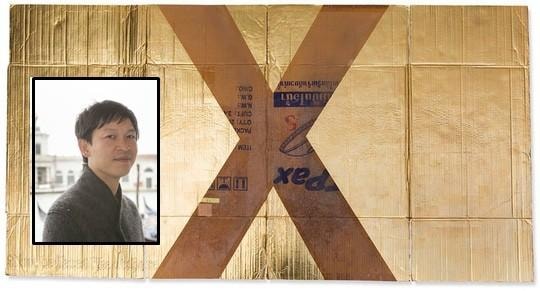 Tác phẩm trên thùng giấy của nghệ sĩ gốc Việt được rao bán với giá khủng