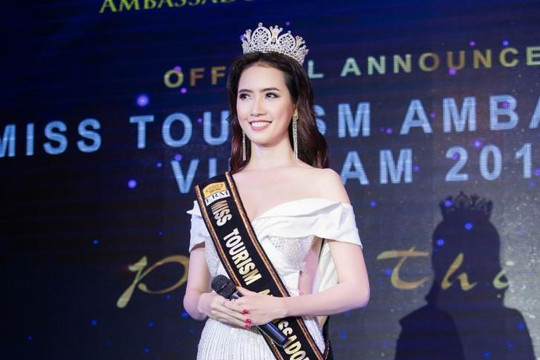 Phan Thị Mơ đại diện Việt Nam dự thi Hoa hậu Đại sứ du lịch Thế giới 2018 
