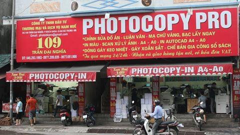 Công an Hà Nội đính chính thông tin ‘Cấm cửa hàng photocopy hoạt động trong 3 ngày thi’.