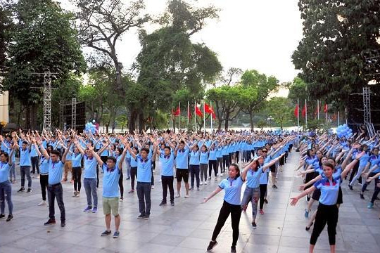 Giới trẻ Việt hào hứng với sự kiện 'Sống khỏe để yêu thương' 