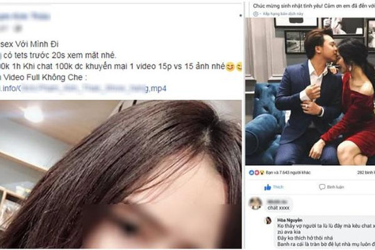 Cảnh giác trò dụ chat sex qua Facebook, bạn trai Hòa Minzy suýt là nạn nhân