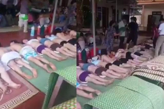 Thực hư clip hàng loạt phụ nữ bán khỏa thân nằm chờ chữa bệnh ở Thái Nguyên