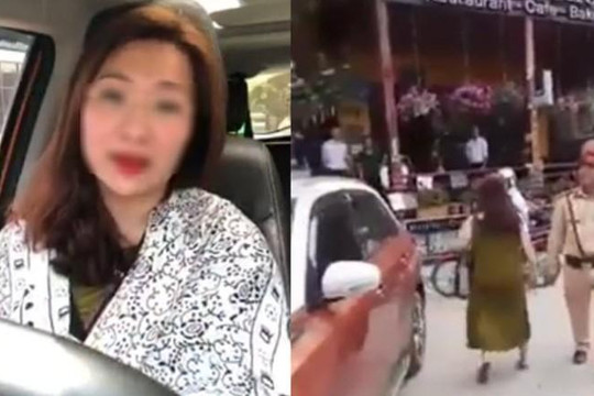 Nữ đại gia đỗ ô tô chắn ngang đường: Thà mất xe còn hơn để CSGT Sa Pa lộng hành?!