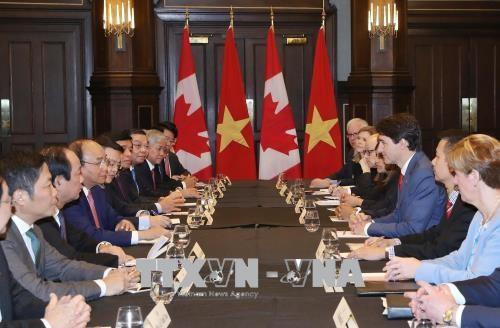 Việt Nam-Canada thúc đẩy quan hệ Đối tác toàn diện ngày càng thực chất, hiệu quả hơn