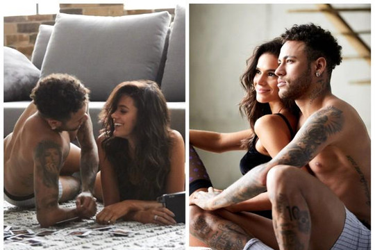 Neymar đăng 'ảnh nóng' với bạn gái mừng ngày tình yêu dù đang tập trung cho World Cup 2018