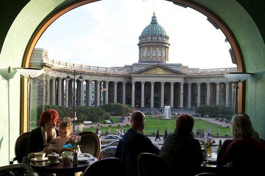24g du ngoạn ở St.Petersburg, nơi diễn ra 7 trận World Cup