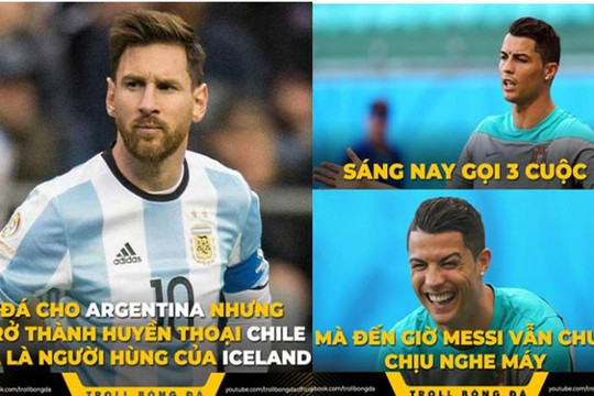 Ronaldo: Sút penalty không dễ đâu Messi 