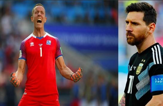 Thủ môn Iceland tiết lộ chiêu 'bắt bài' quả 11m của Messi 