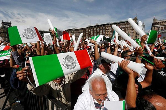 Thủ đô Mexico có động đất khi CĐV ăn mừng chiến thắng trước Đức