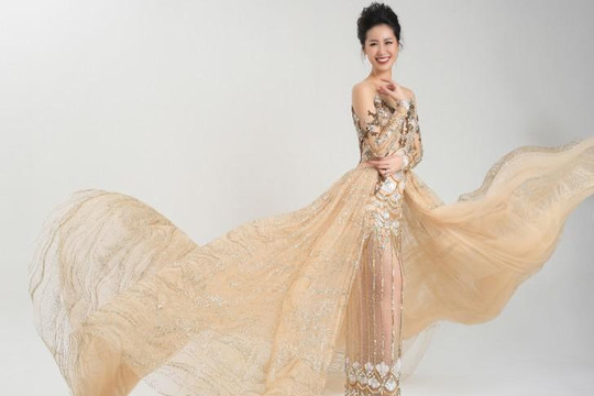 Dương Thùy Linh tham dự cuộc thi Hoa hậu phụ nữ thế giới ở tuổi 35