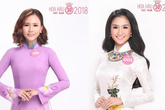 Thí sinh Hoa hậu Việt Nam 2018 khoe sắc trong bộ ảnh áo dài