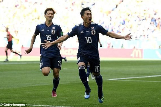 Thắng Colombia 2-1, Nhật Bản đòi lại món nợ 4 năm trước tại sân chơi World Cup 