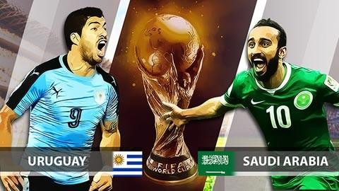Phân tích kèo trận Uruguay - Ả Rập Saudi (22 giờ, ngày 20.6): Đừng mơ nhiều bàn thắng