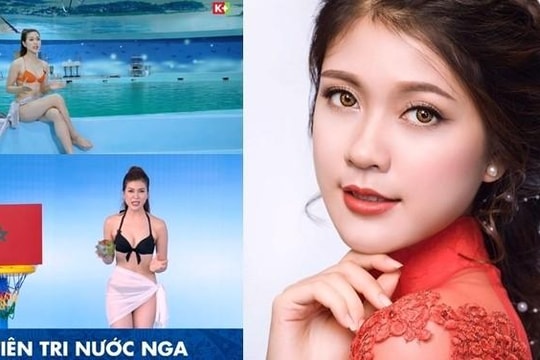 MC Việt mặc bikini dẫn World Cup 2018 nói gì khi bị chỉ trích? 