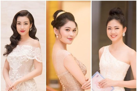 Dàn Hoa hậu, Á hậu đổ bộ đêm chung khảo phía nam Hoa hậu Việt Nam 2018