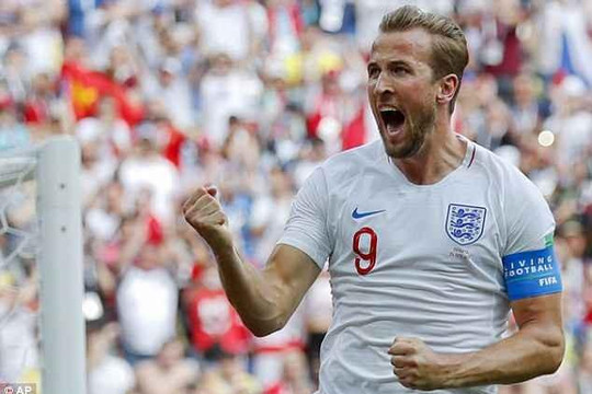 Harry Kane vượt mặt Ronaldo, đi vào lịch sử bóng đá Anh, cùng đội tuyển lập kỷ lục World Cup 2018