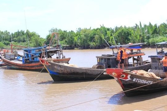 Một sĩ quan biên phòng mất tích khi làm nhiệm vụ trên sông