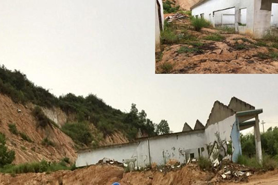 Tỉnh Quảng Ngãi vào cuộc vụ khai thác đất ở khu vực phòng thủ