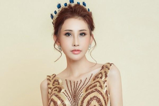Chi Nguyễn gợi cảm trong trang phục dạ hội trước thềm chung kết Miss Asia World 