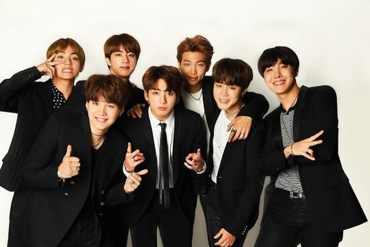 BTS lọt vào danh sách top 25 nhân vật có sức ảnh hưởng nhất internet