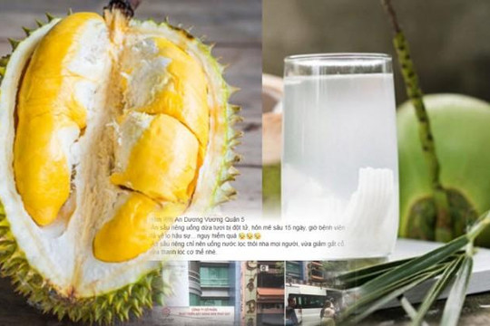 Thực hư người phụ nữ Sài Gòn chết vì ăn sầu riêng rồi uống nước dừa?