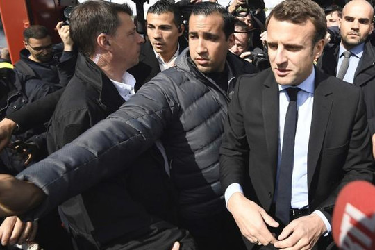 Bắt vệ sĩ trưởng của Tổng thống Pháp Macron do đánh người biểu tình 