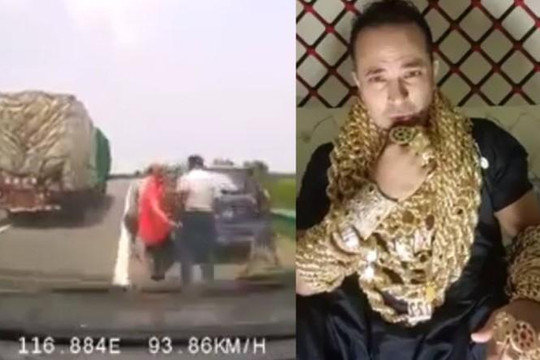 Tỷ phú livestream khoe không có gì ngoài vàng, 2 người dừng xe đi vệ sinh bị tông chết