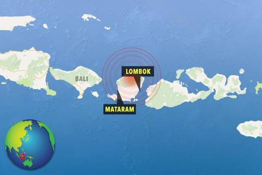 Cảnh báo sóng thần tại Indonesia vì động đất mạnh 7 độ richter