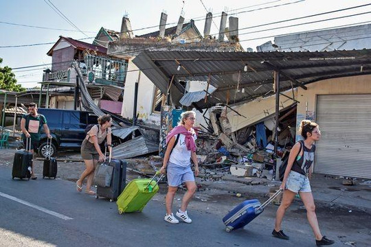 Nạn nhân thiệt mạng do động đất tại Indonesia lên đến 142 người
