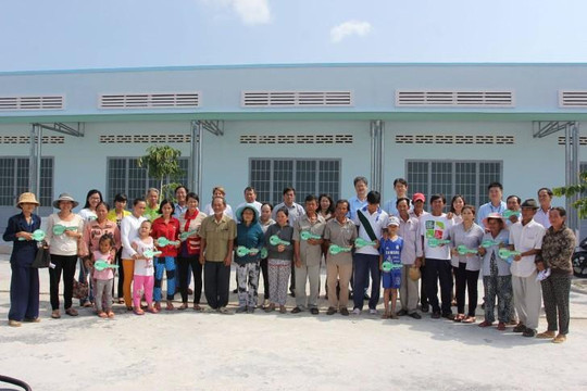 Habitat VN và Posco giúp 104 gia đình nghèo Bà Rịa-Vũng Tàu có nhà ở mới