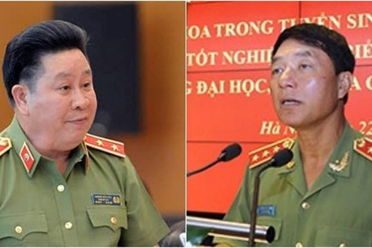 Chủ tịch nước giáng bậc hàm 2 tướng công an Trần Việt Tân, Bùi Văn Thành