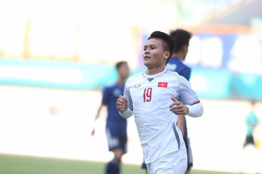 Olympic Việt Nam - Nhật Bản (1-0): Quang Hải ghi bàn ngay phút thứ 3