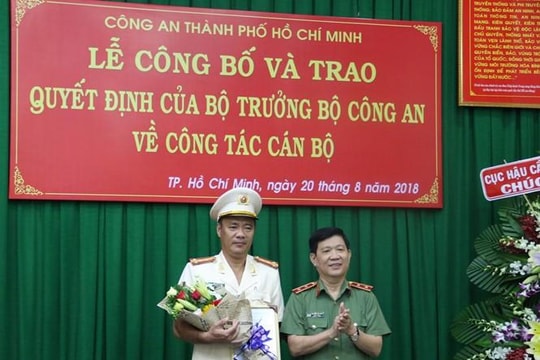 Đại tá Cao Đăng Hưng giữ chức Phó giám đốc Công an TP.HCM