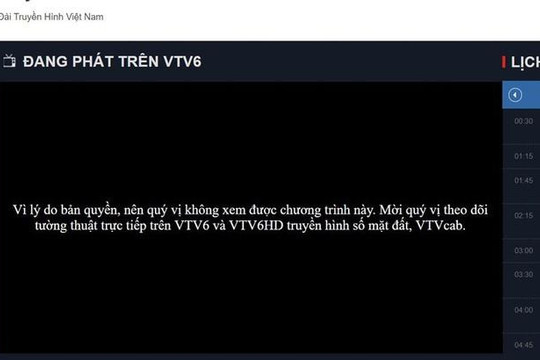 VTV tuyên bố chính thức phát bóng đá Asian Games 2018 trên VTV6