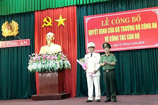 Bổ nhiệm giám đốc CATP Đà Nẵng thay đại tá Lê Văn Tam
