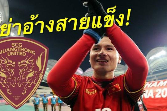 CLB Muangthong United muốn Quang Hải thay thế ngôi sao vừa sang J.League 