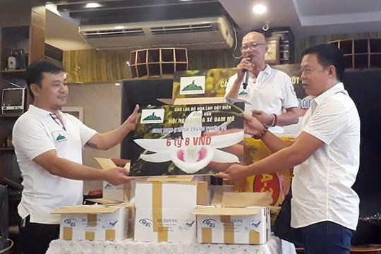 Một giò hoa lan được bán 6,8 tỉ cho CLB ở Đà Nẵng