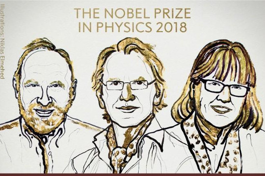 Nhà khoa học nữ thứ 3 đoạt giải Nobel Vật lý