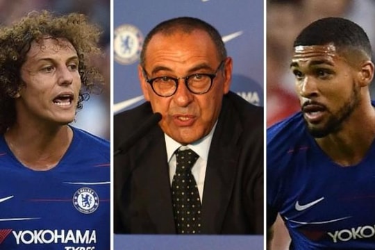 Maurizio Sarri lên kế hoạch mua thêm trung vệ, David Luiz vẫn muốn gắn bó với Chelsea