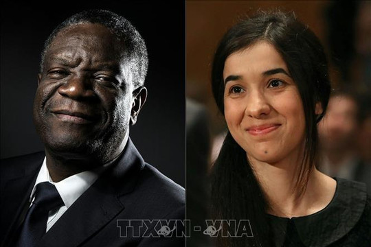 Thế giới ca ngợi hai chủ nhân mới của giải Nobel Hòa bình