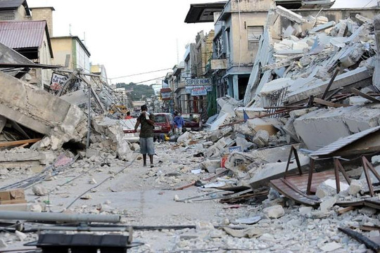 Động đất mạnh ở Haiti, ít nhất 11 người thiệt mạng