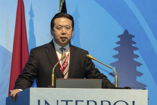 SCMP: Trung Quốc chính thức cáo buộc cựu lãnh đạo Interpol ‘ăn hối lộ’