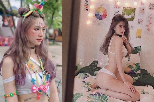 Chủ shop giày 9X ở Hà Nội mặt xinh như búp bê, thân hình sexy như người mẫu