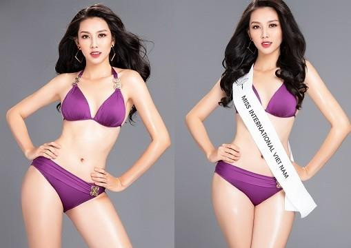 Thùy Tiên khoe thân hình nóng bỏng trong trang phục bikini trước ngày dự thi Miss International 2018